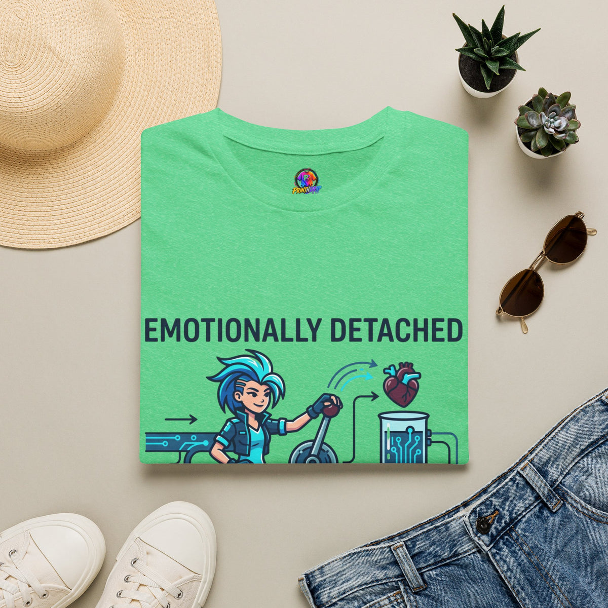 Emotionally Detached, Intellectually Invested T-Shirt