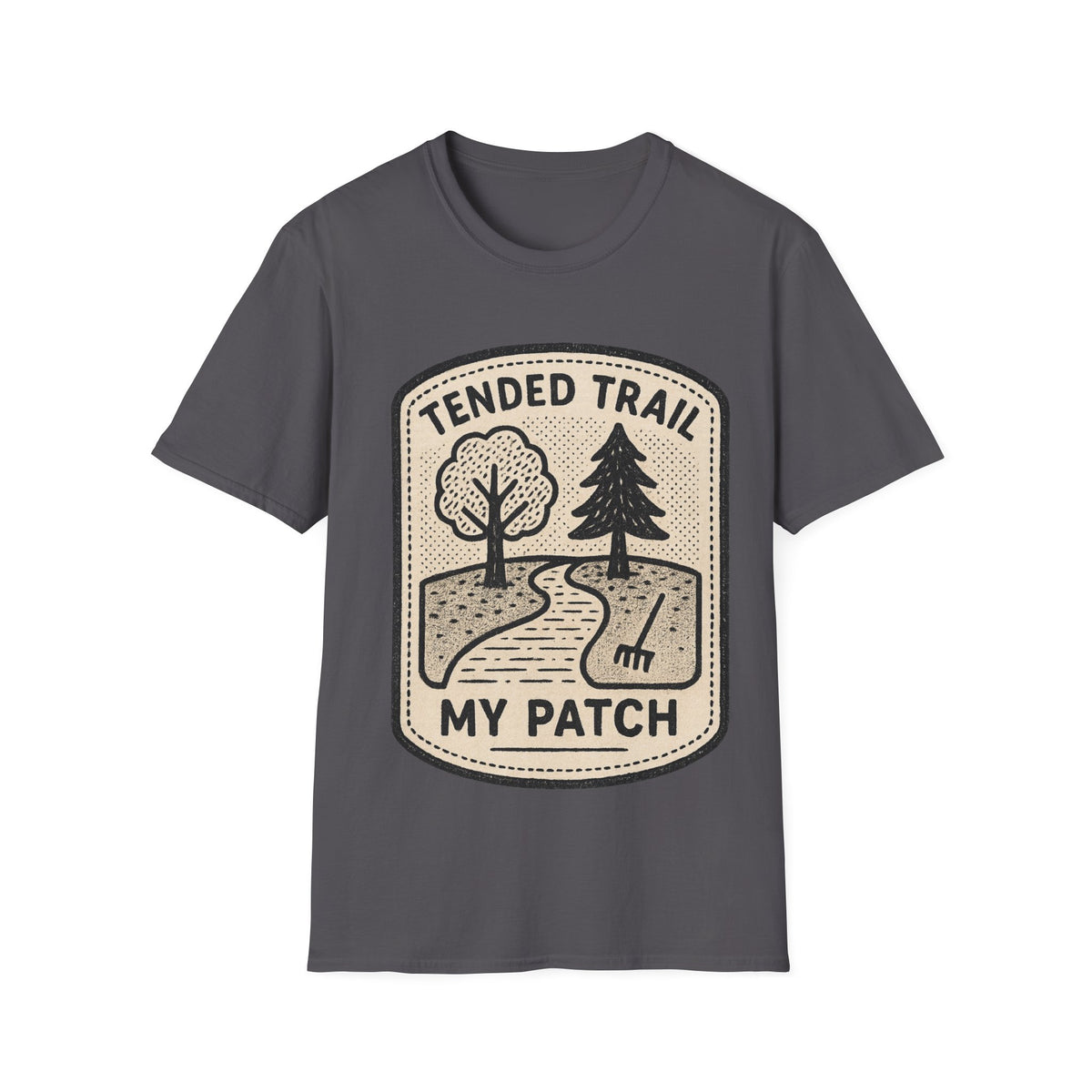 Guided Trail My Patch Vintage Badge T-Shirt, Retro Outdoor Hiking Graphic Tee - Trending Now - September 2026