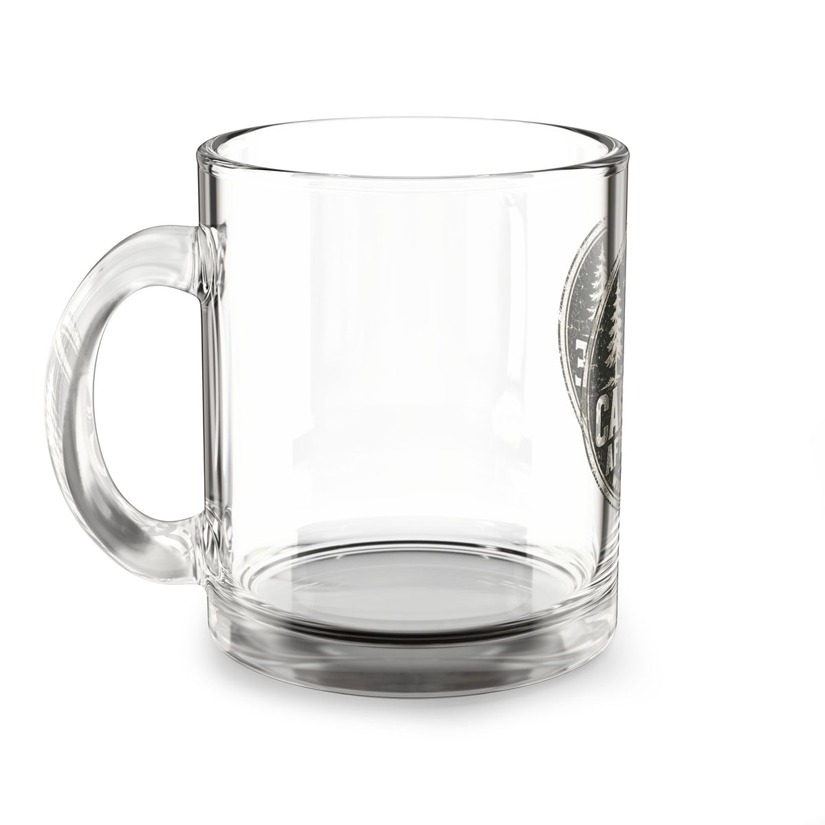 Glass Mug, 10oz Milo Bailey Dog Dad Mom Glass Mug, 10oz