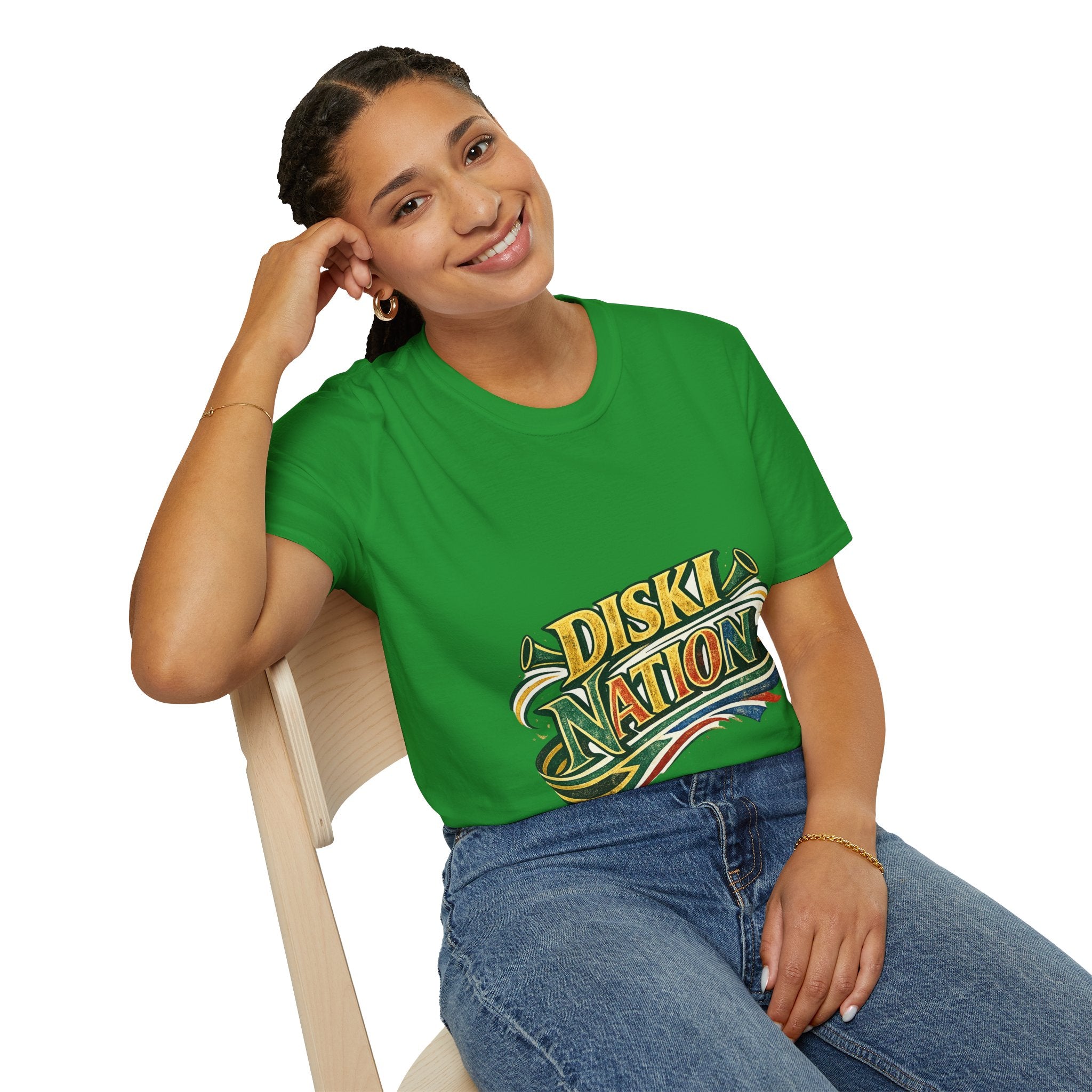 South Africa Diski Nation T-Shirt — Retro Reggae Graphic Tee