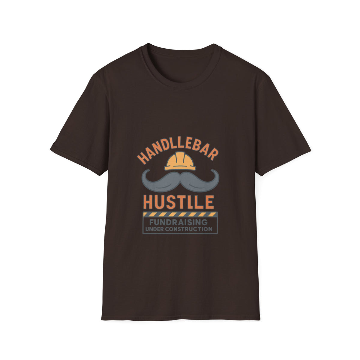 Handlebar Hustle T-Shirt — Vintage Barber Mustache Logo Tee - Trending Now - October 2026