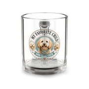Glass Mug — “My Favorite Child” Dog Mom Club 10oz Clear Coffee Mug