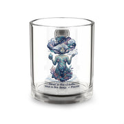 Pisces Art Glass Mug — "Head in the Clouds, Soul in the Deep" 10oz