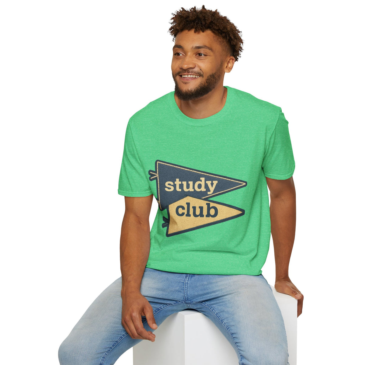 Study Club T-Shirt — Retro Pennant Student Tee - Trending Now - August 2026