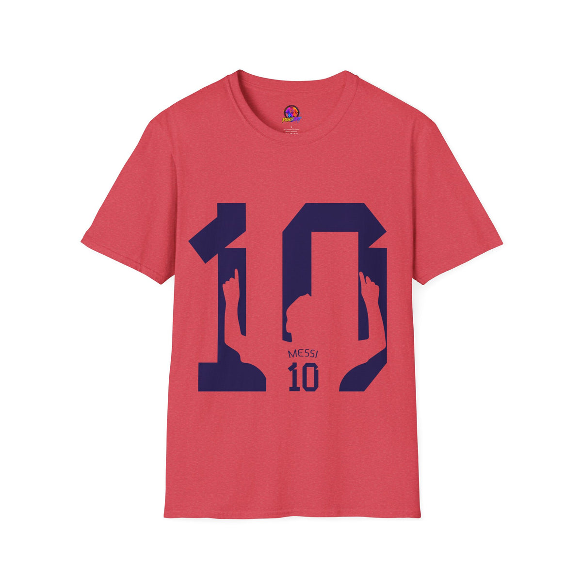 Number 10 Jersey T-Shirt — Retro Athletic Graphic Tee