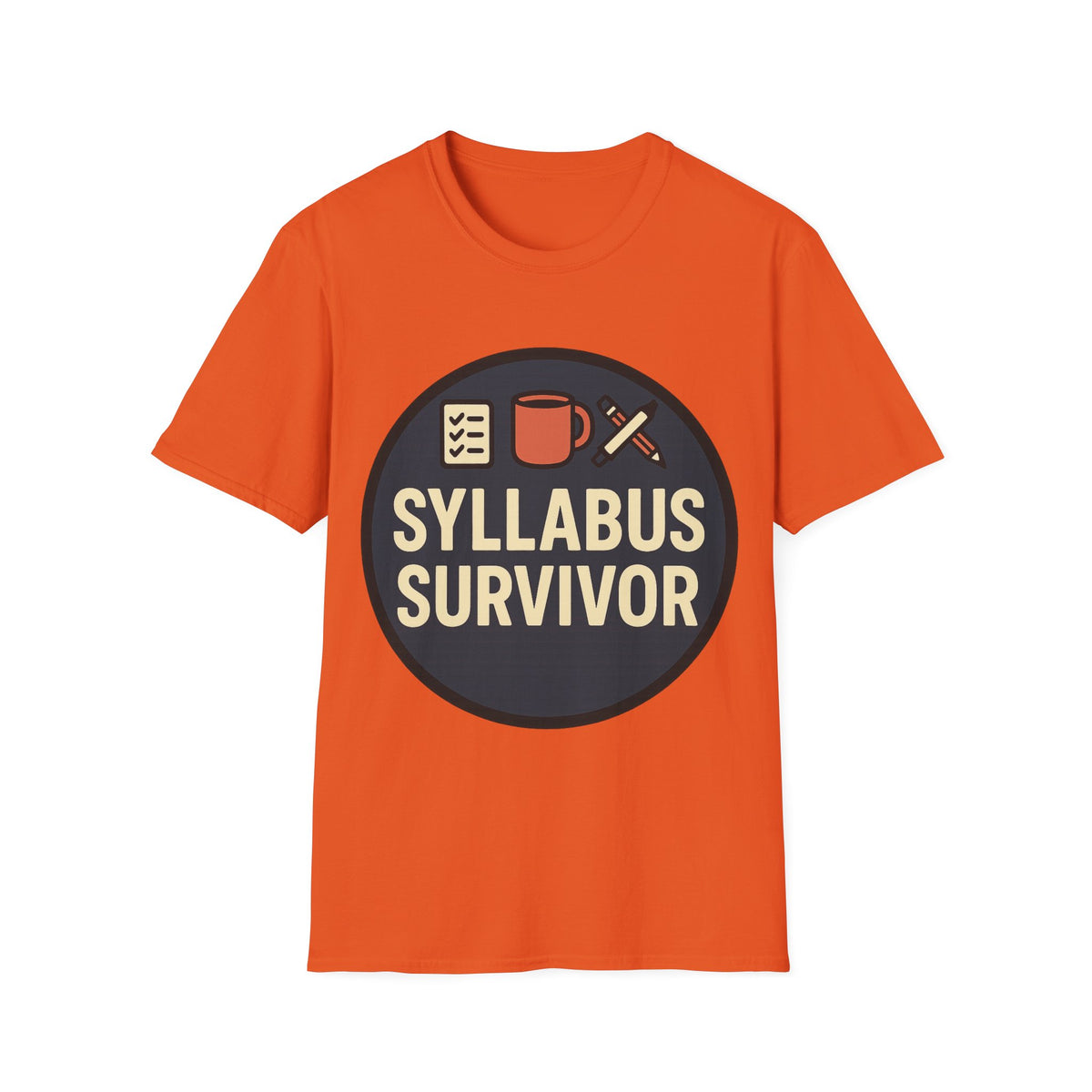Syllabus Survivor T-Shirt — Funny Teacher/Student Back-to-School Tee - Trending Now - August 2026