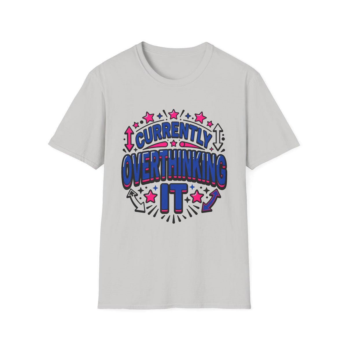 Currently Celebrating T-Shirt — Retro Neon Festival Graphic Tee - Trending Now - August 2026