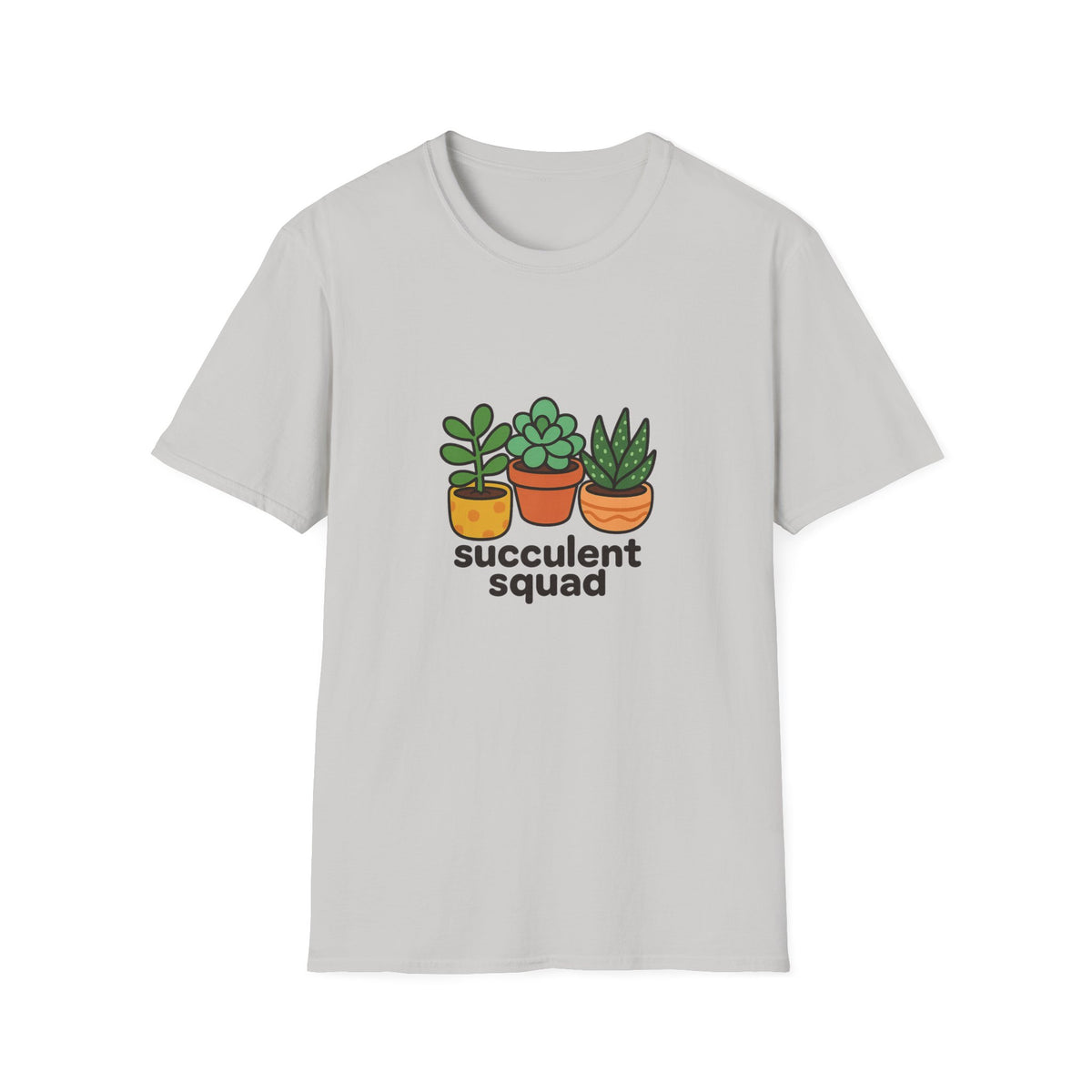 Succulent Trio T-Shirt — Cute Potted Plant Graphic Tee - Trending Now - August 2026