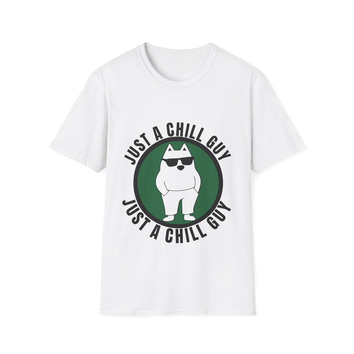 Just A Chill Guy Funny Dog Meme Tee - Cute Sunglasses Puppy Graphic T-Shirt - Trending Now - September 2026
