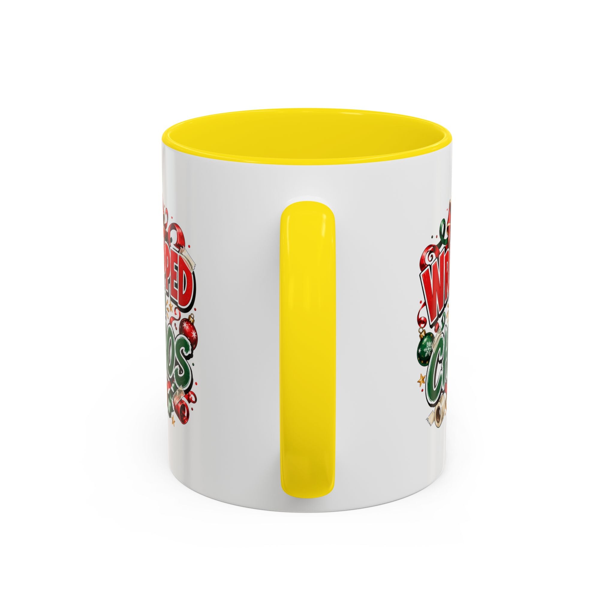 Wrapped in Chaos Christmas Coffee Mug