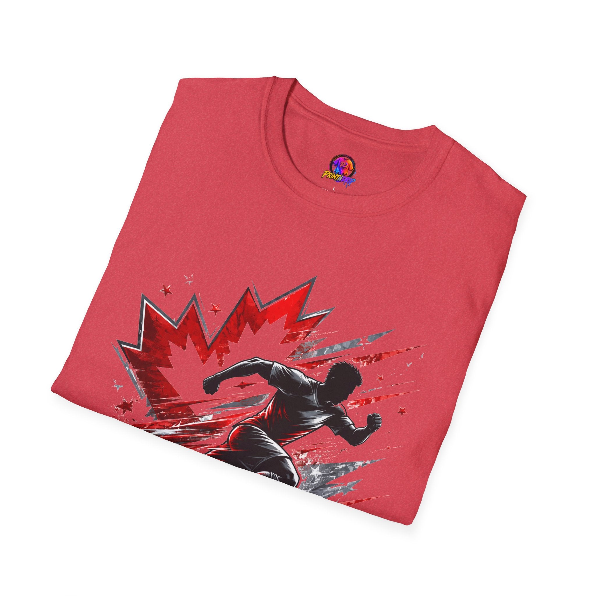 Canada Northern Force Running T‑Shirt — Canada Maple Runner Athletic Tee