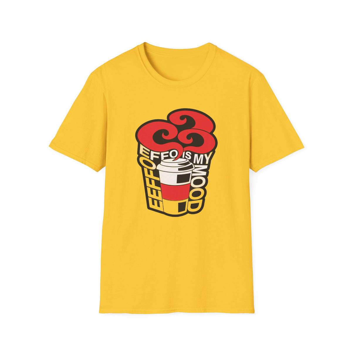 T‑Shirt — “Coffee Is My Co-Pilot” Retro Heart Coffee Cup Graphic Tee - Trending Now - August 2026