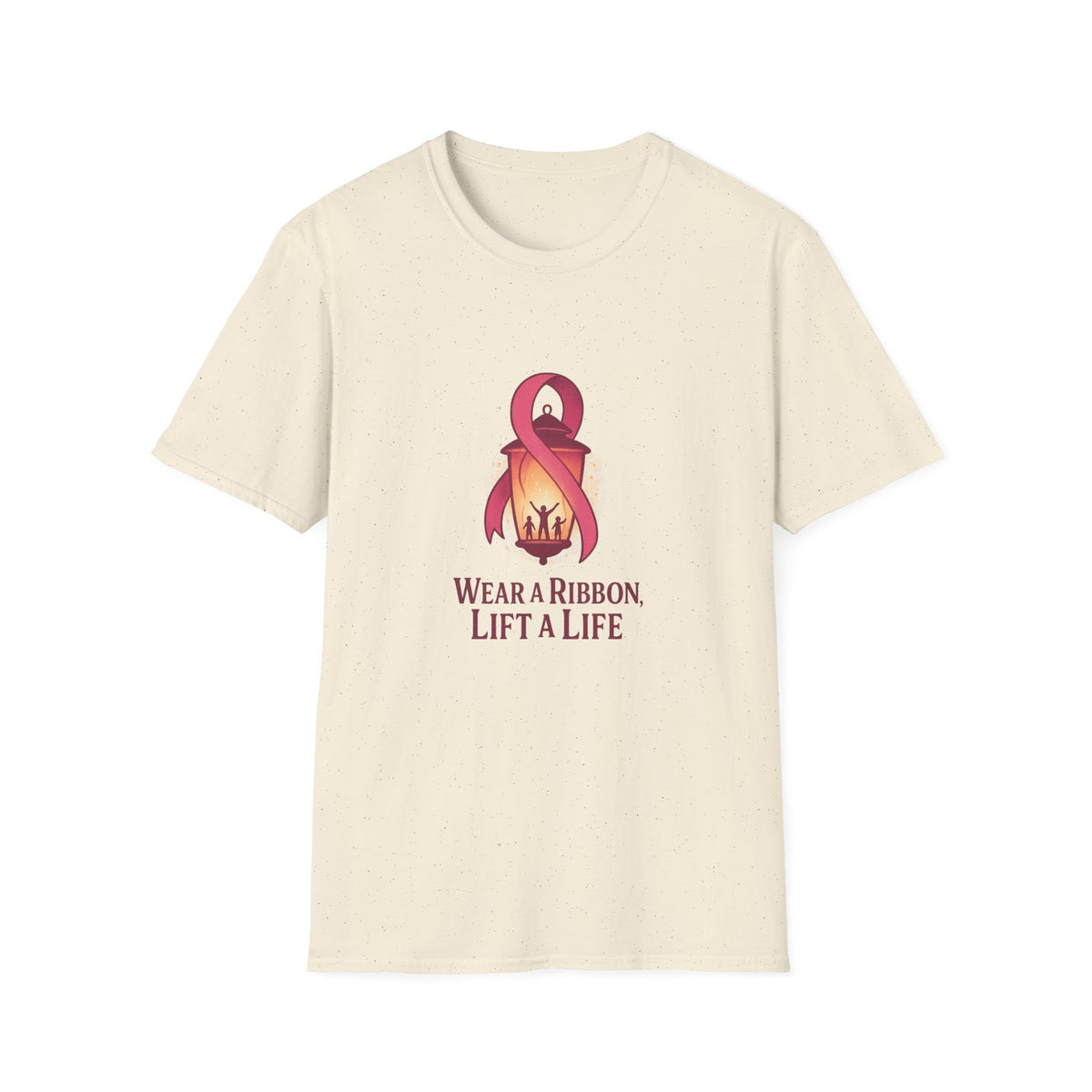 Wear a Ribbon Lift a Life T-Shirt — Awareness Ribbon Support Tee - Trending Now - October 2026