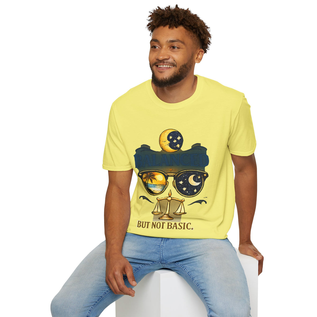 Zodiac Libra Unisex Softstyle T-Shirt