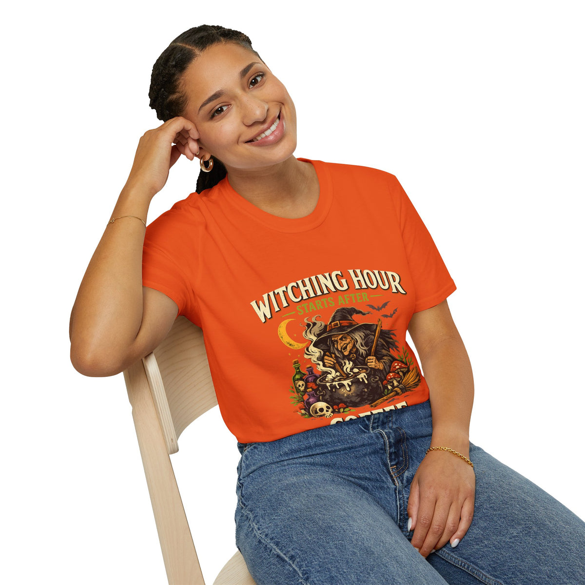 Halloween Witching Hour Unisex Softstyle T-Shirt