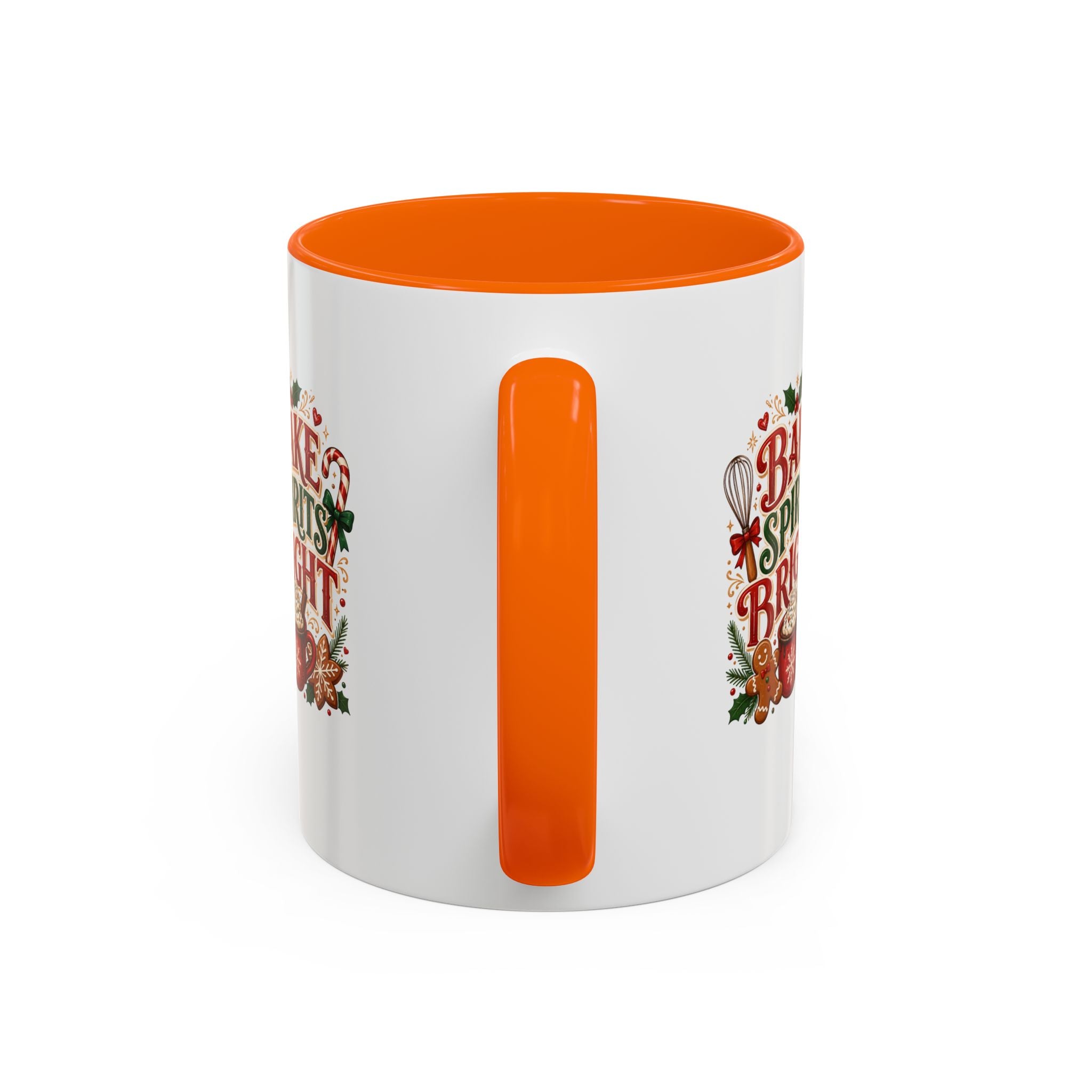 Bake Spirits Bright Coffee Mug — Christmas Baking Holiday Mug