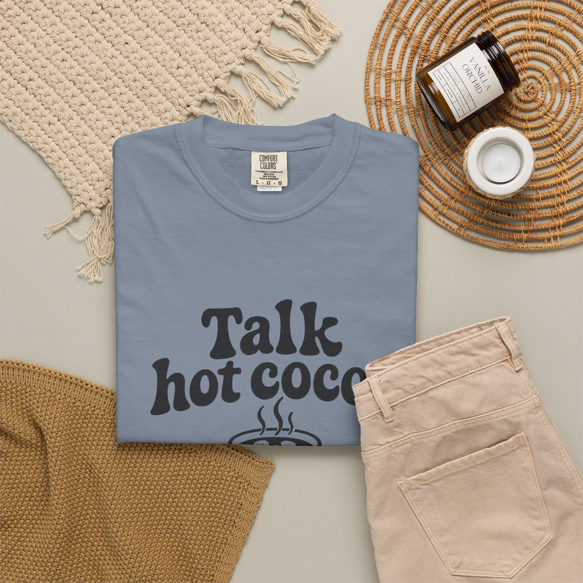 Talk Hot Cocoa To Me T‑Shirt — Cozy Winter Hot Chocolate Graphic Tee - Trending Now - October 2026