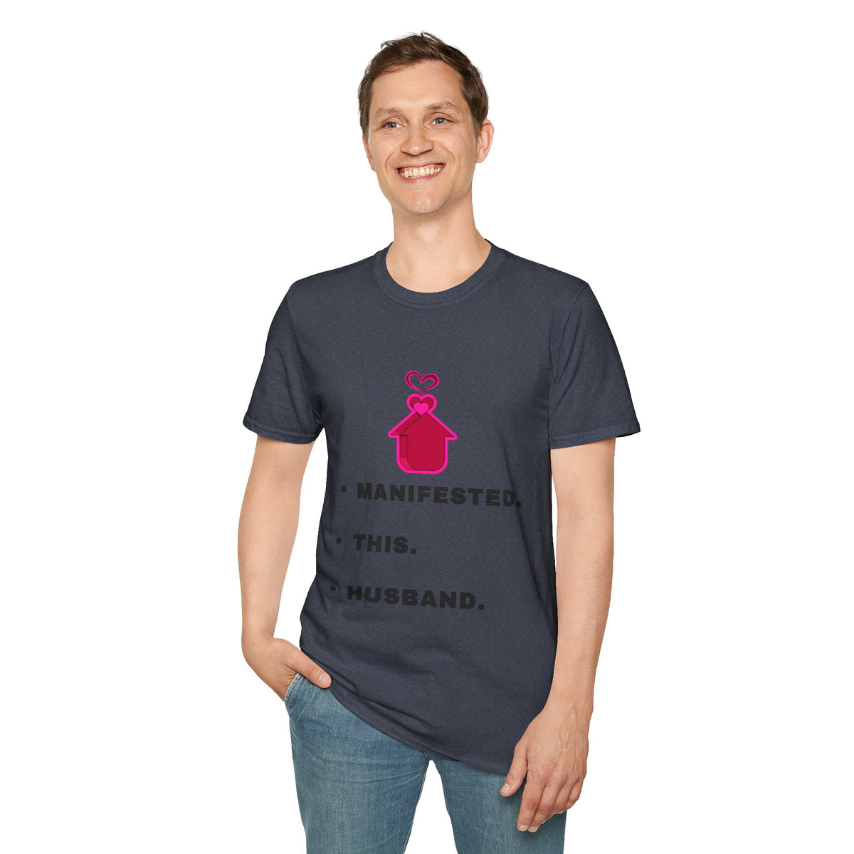 Manifested This Husband T-Shirt — Funny Bridal / Bachelorette Tee - Trending Now - September 2026