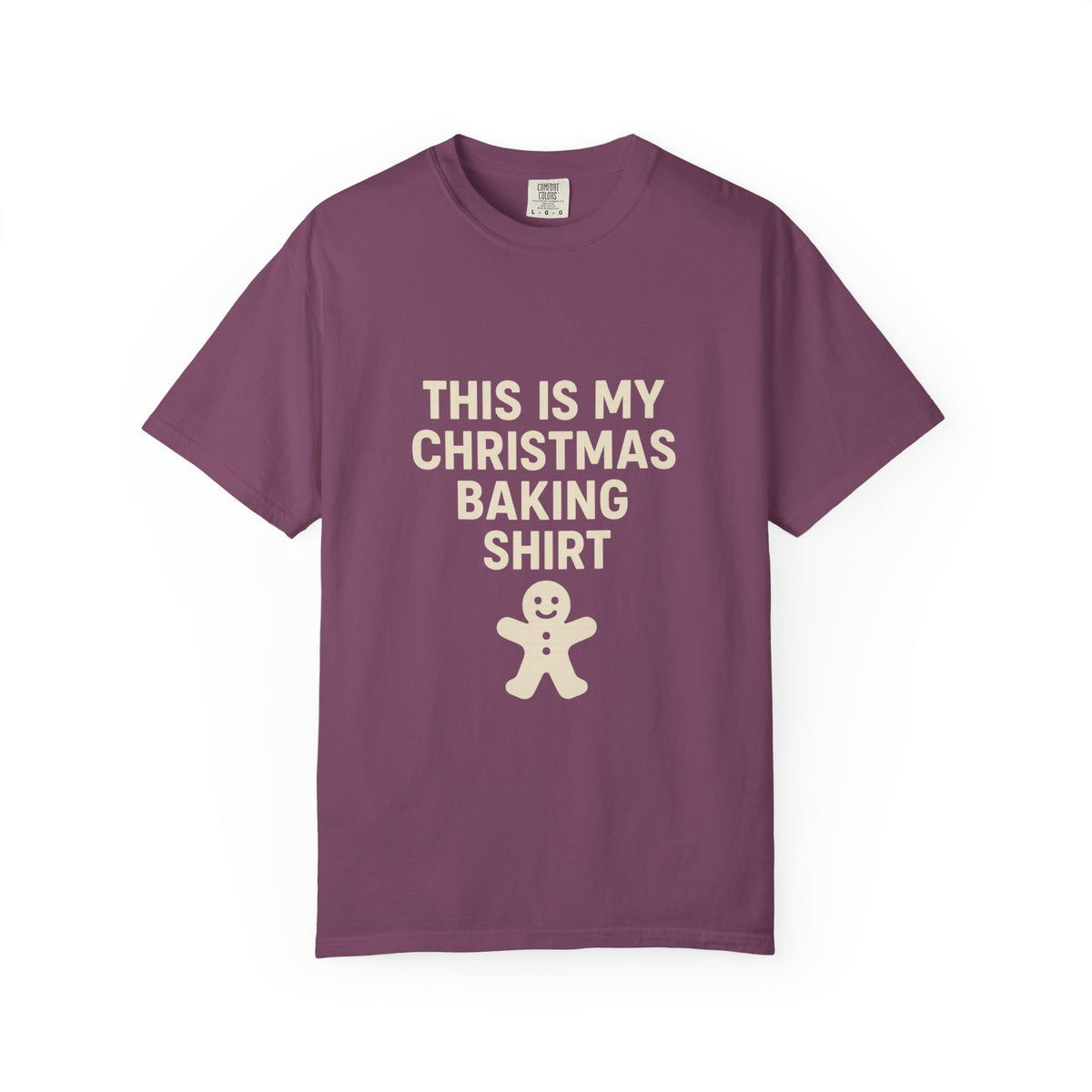 Christmas Baking Shirt — 'This Is My Christmas Baking Shirt' Tee with Gingerbread Graphic- Trending Now - October 2026