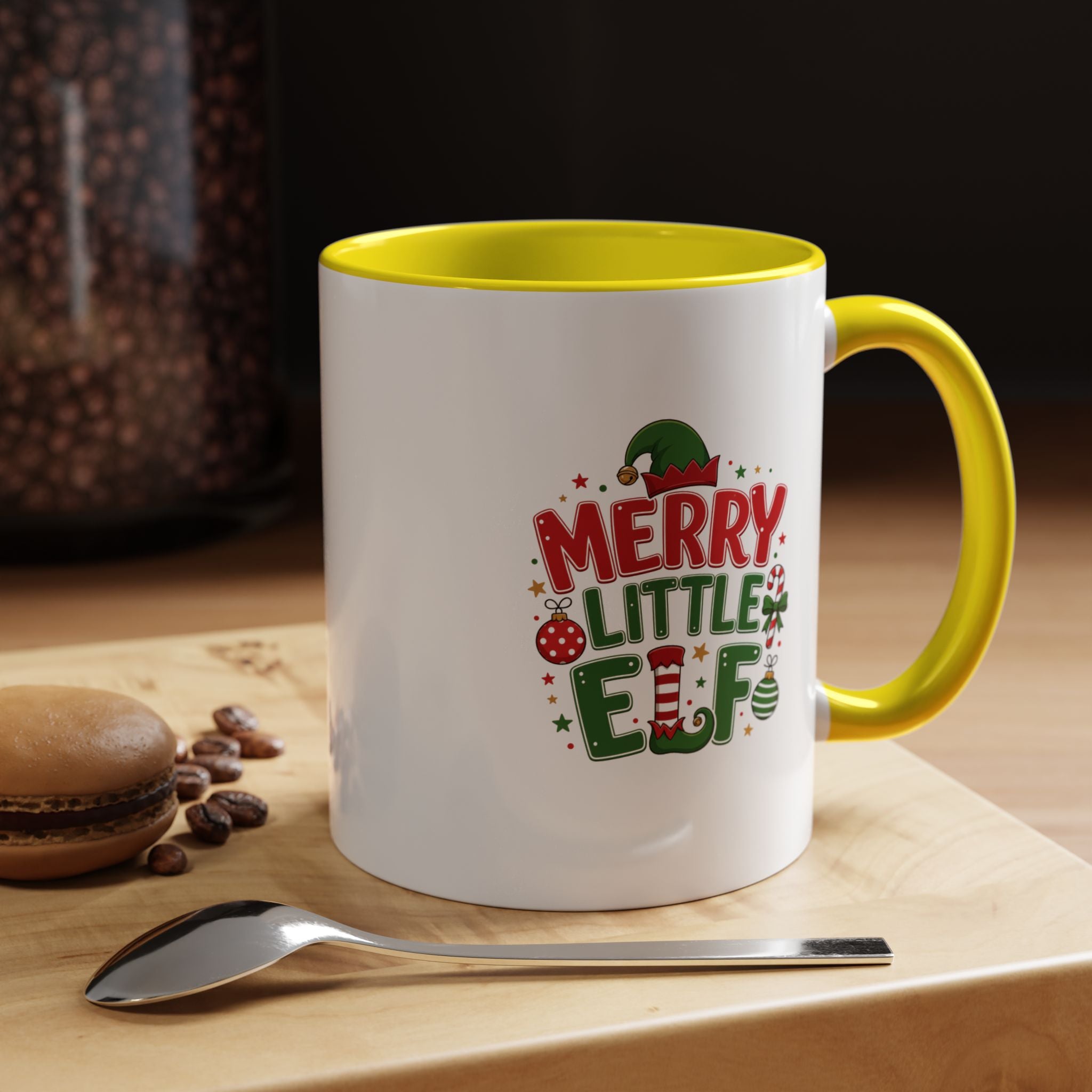 Accent Coffee Mug Merry Little Elf