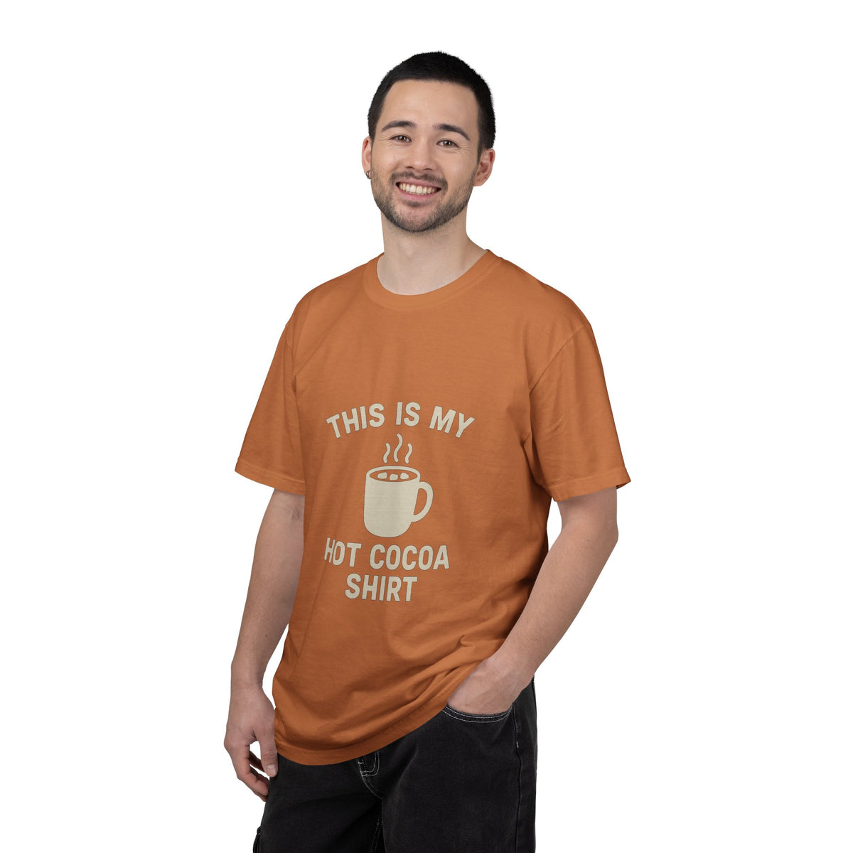 Hot Cocoa Shirt T-Shirt — "This Is My Hot Cocoa Shirt" Cozy Holiday Tee - Trending Now - October 2026