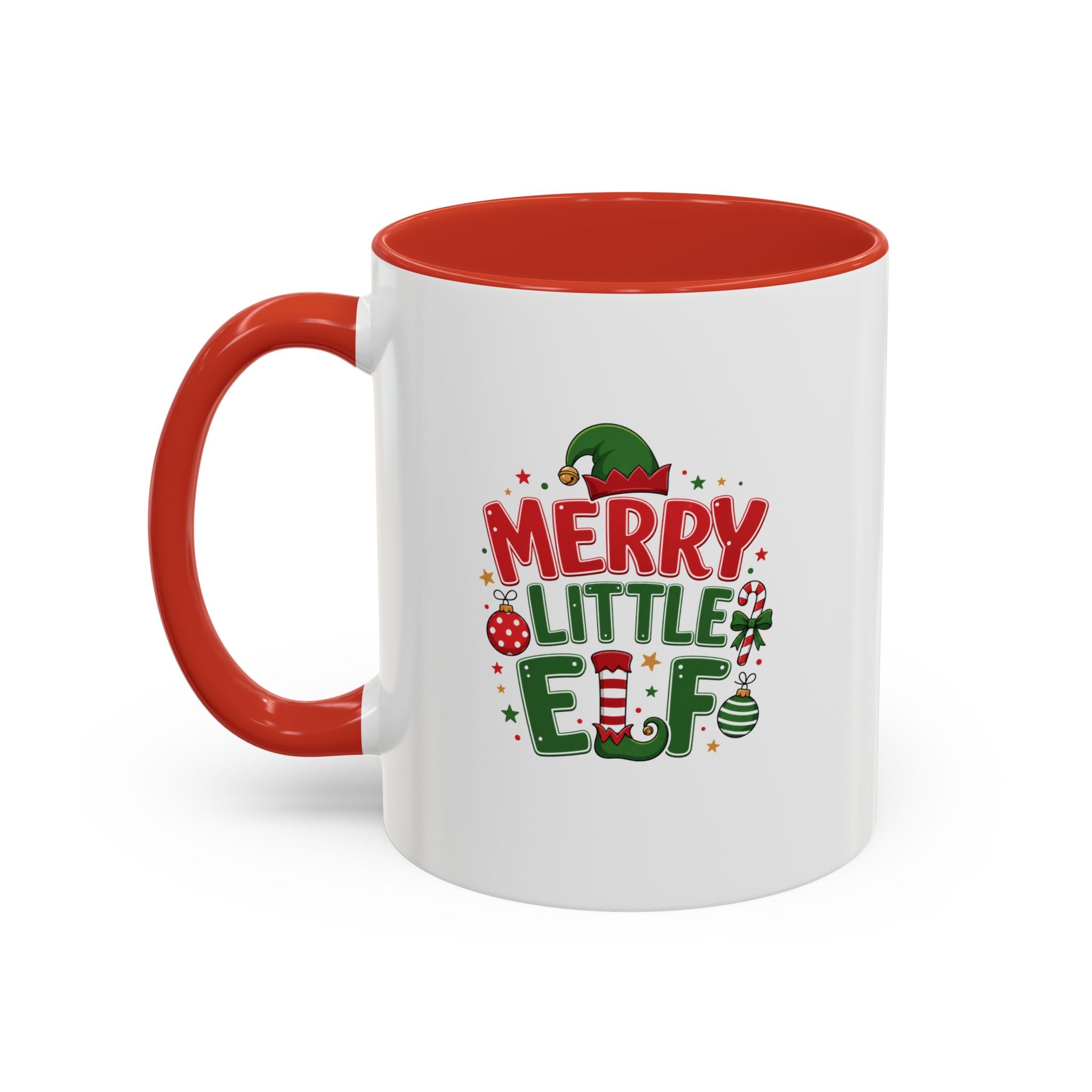 Accent Coffee Mug Merry Little Elf