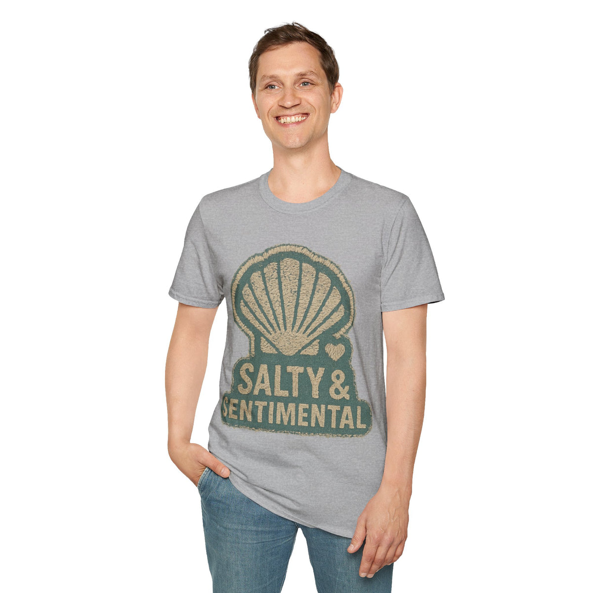 Salty & Sentimental Shell T-Shirt - Trending Now - September 2026