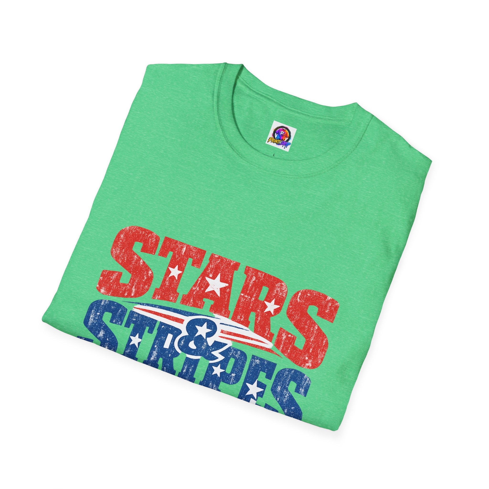 USA Stars & Stripes Forever T-Shirt — Patriotic Red White Blue Graphic Tee
