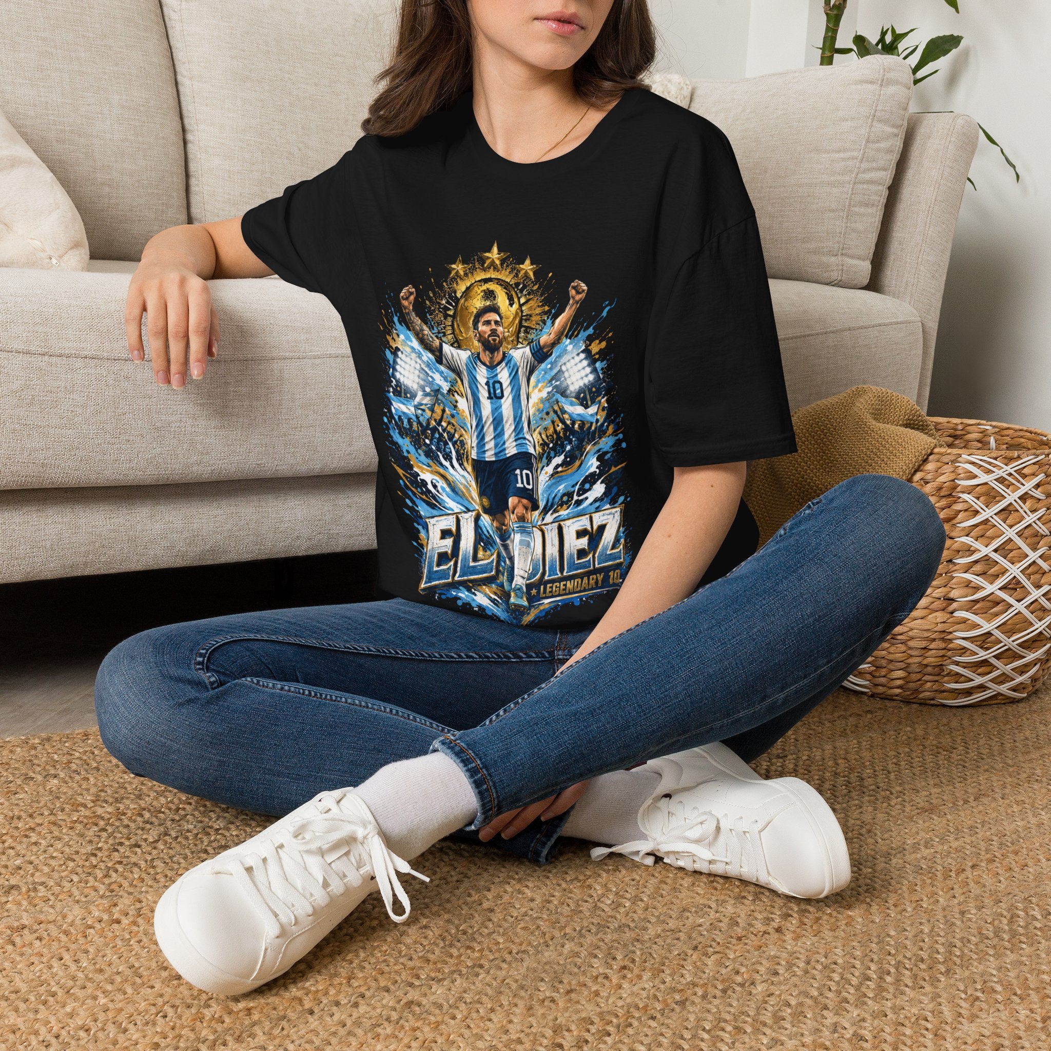 Argentina Soccer Legend 'El Diez' T‑Shirt