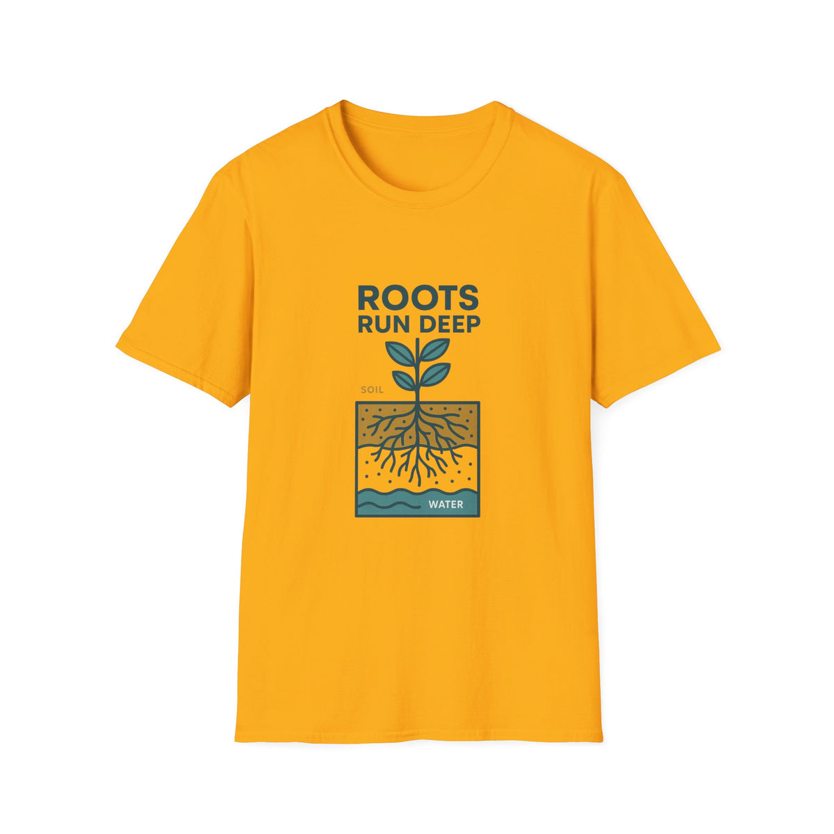 Roots Run Deep T-Shirt — Eco Plant Graphic Tee - Trending Now - August 2026