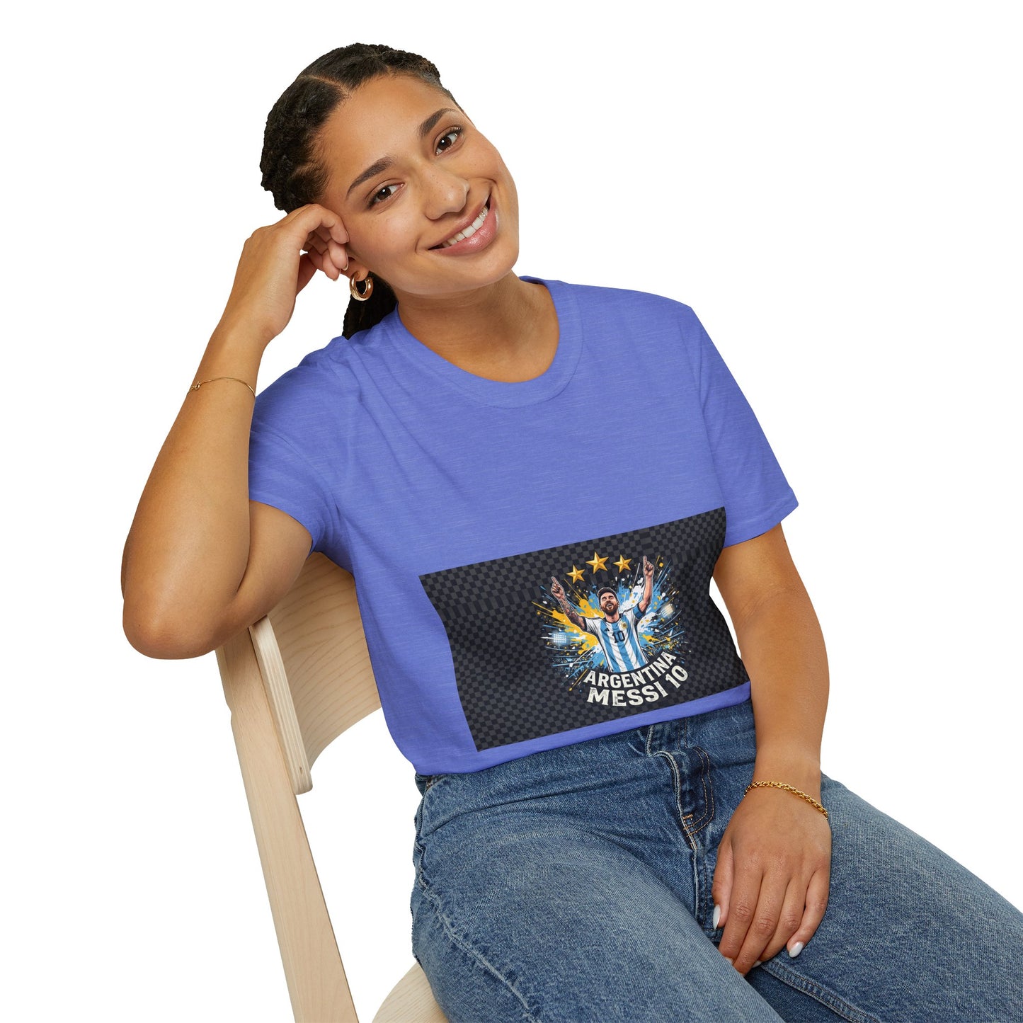 Argentina Messi  Soccer T‑Shirt — Argentina Messi 10 Fan Tee