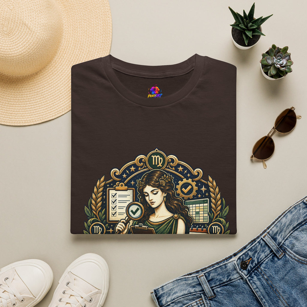 Zodiac Virgo Unisex Softstyle T-Shirt