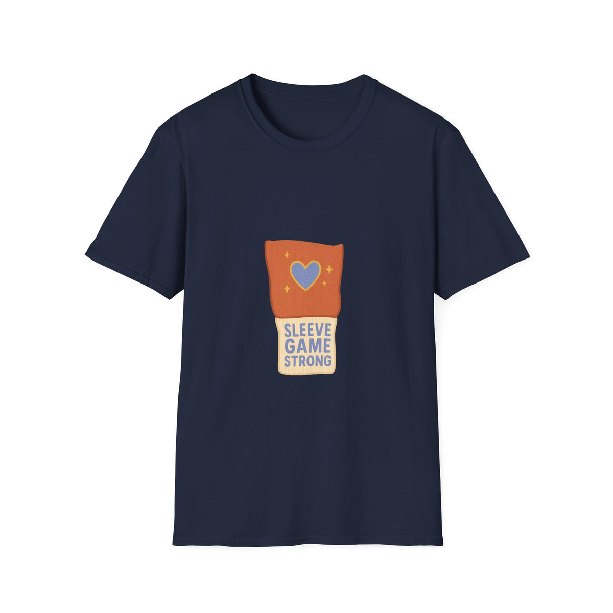 Sleeve Game Strong T-Shirt — Cute Hand-Drawn Sleeve with Heart Graphic - Trending Now - October 2026