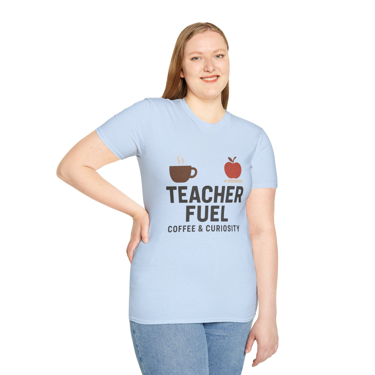 Teacher Fuel T‑Shirt — Coffee & Apple Graphic Tee for Teachers - Trending Now - August 2026