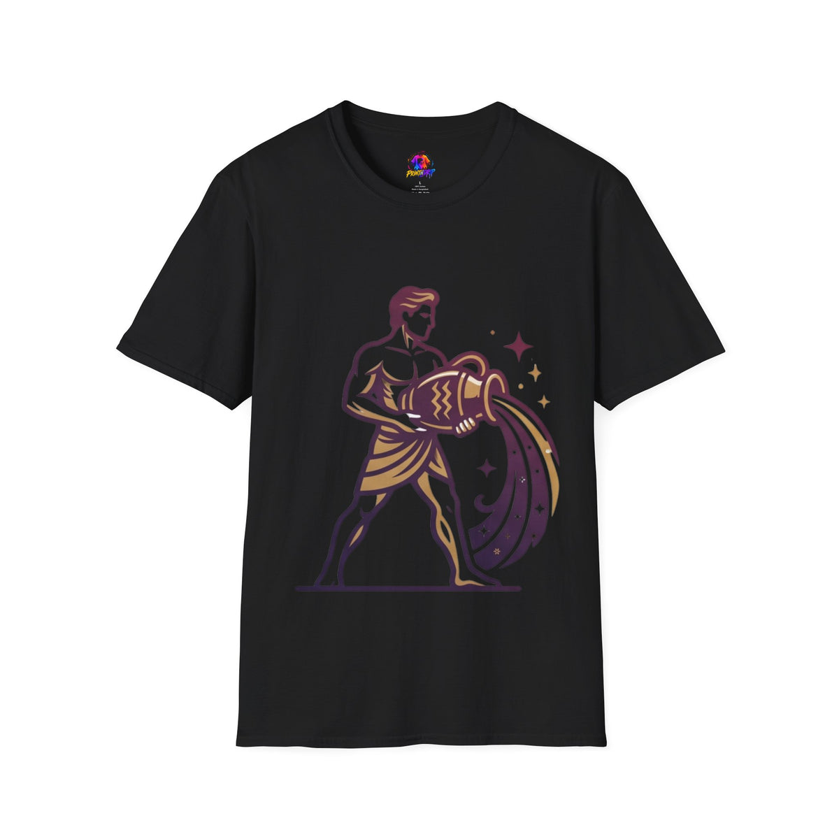 Aquarius Zodiac T-Shirt — Water Bearer Astrology Tee
