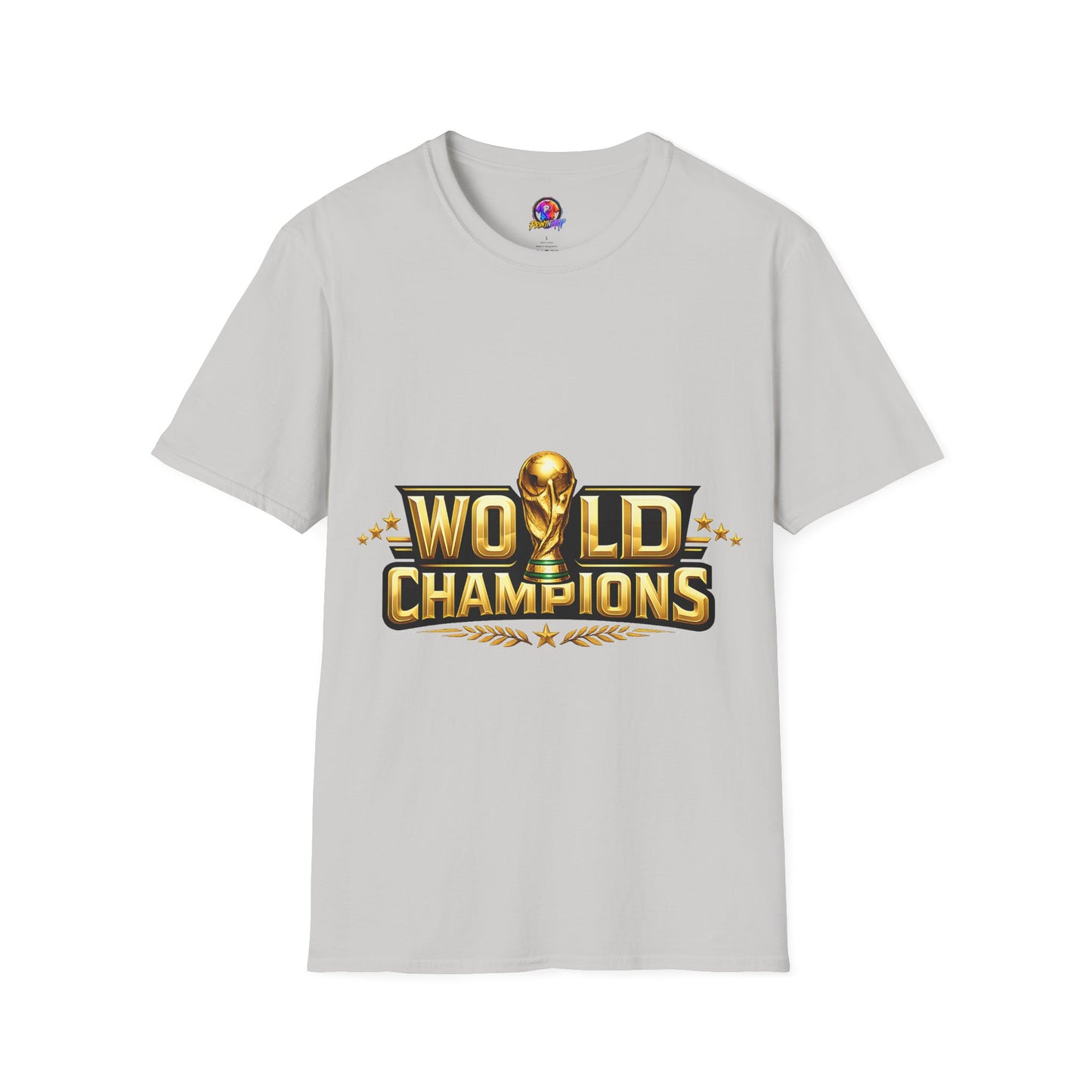 World Champions T-Shirt — Gold Trophy Sports Tee