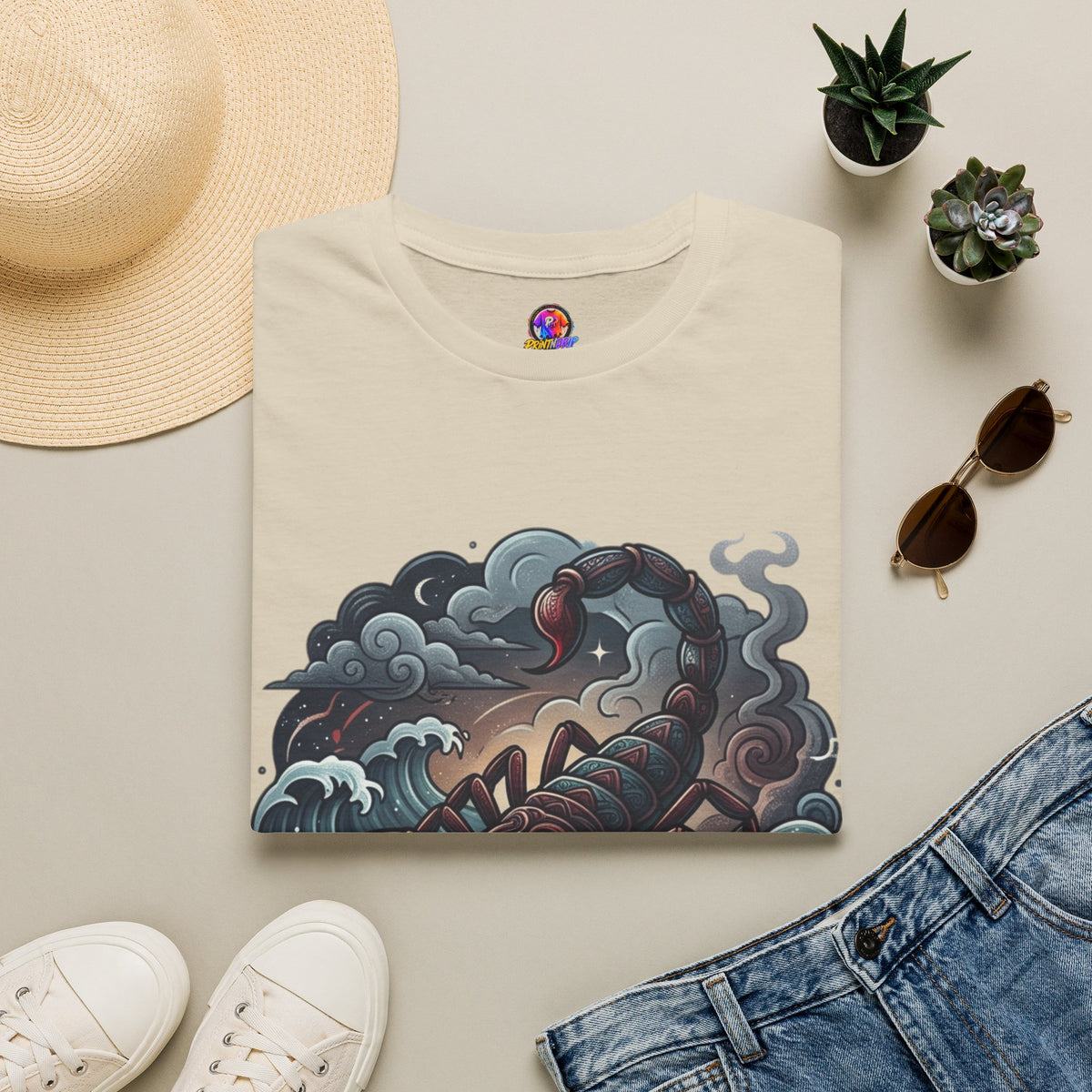 Scorpion Wave Unisex Softstyle T-Shirt