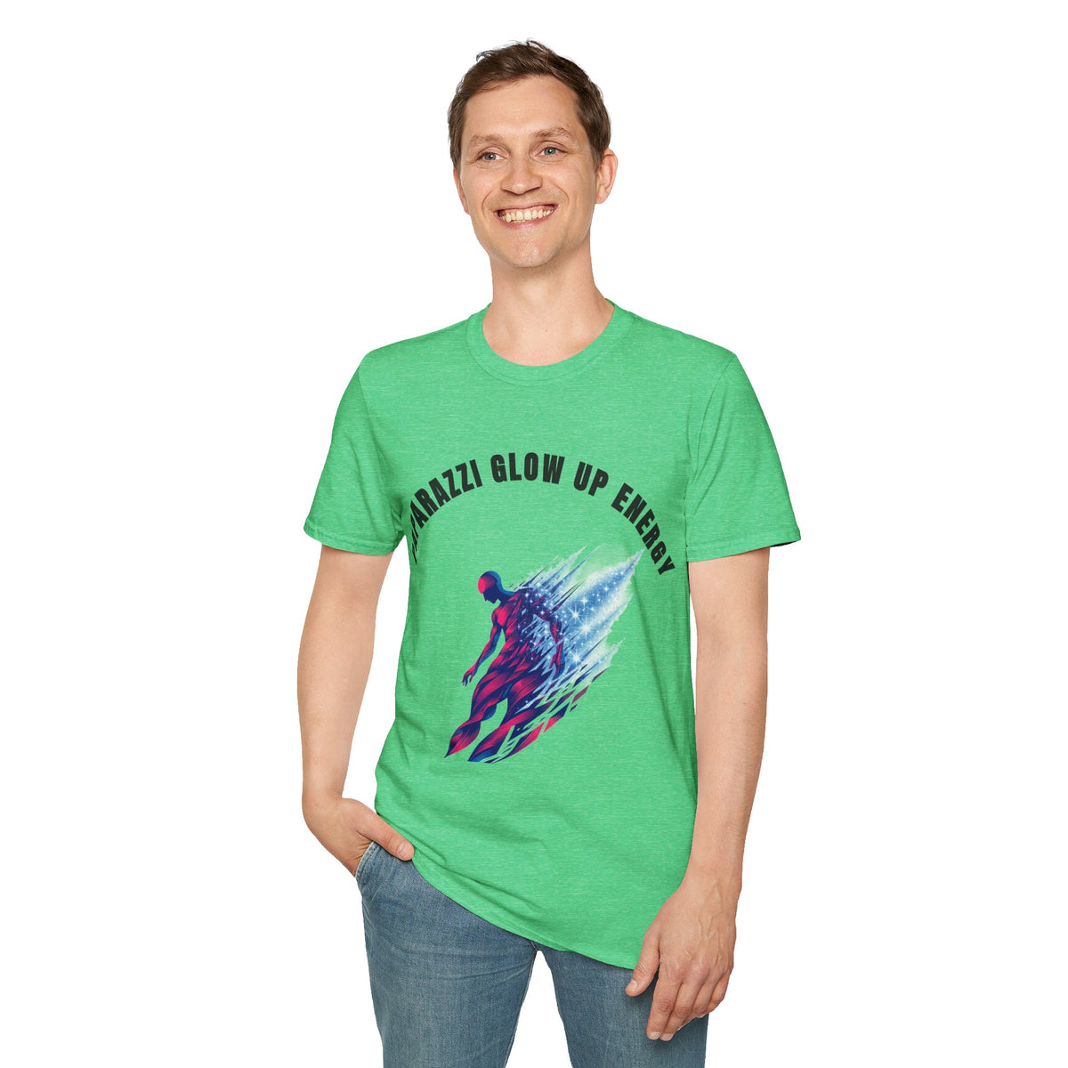Paparazzi Glow Up Energy T-Shirt — Retro Cosmic Silhouette Tee - Trending Now - September 2026