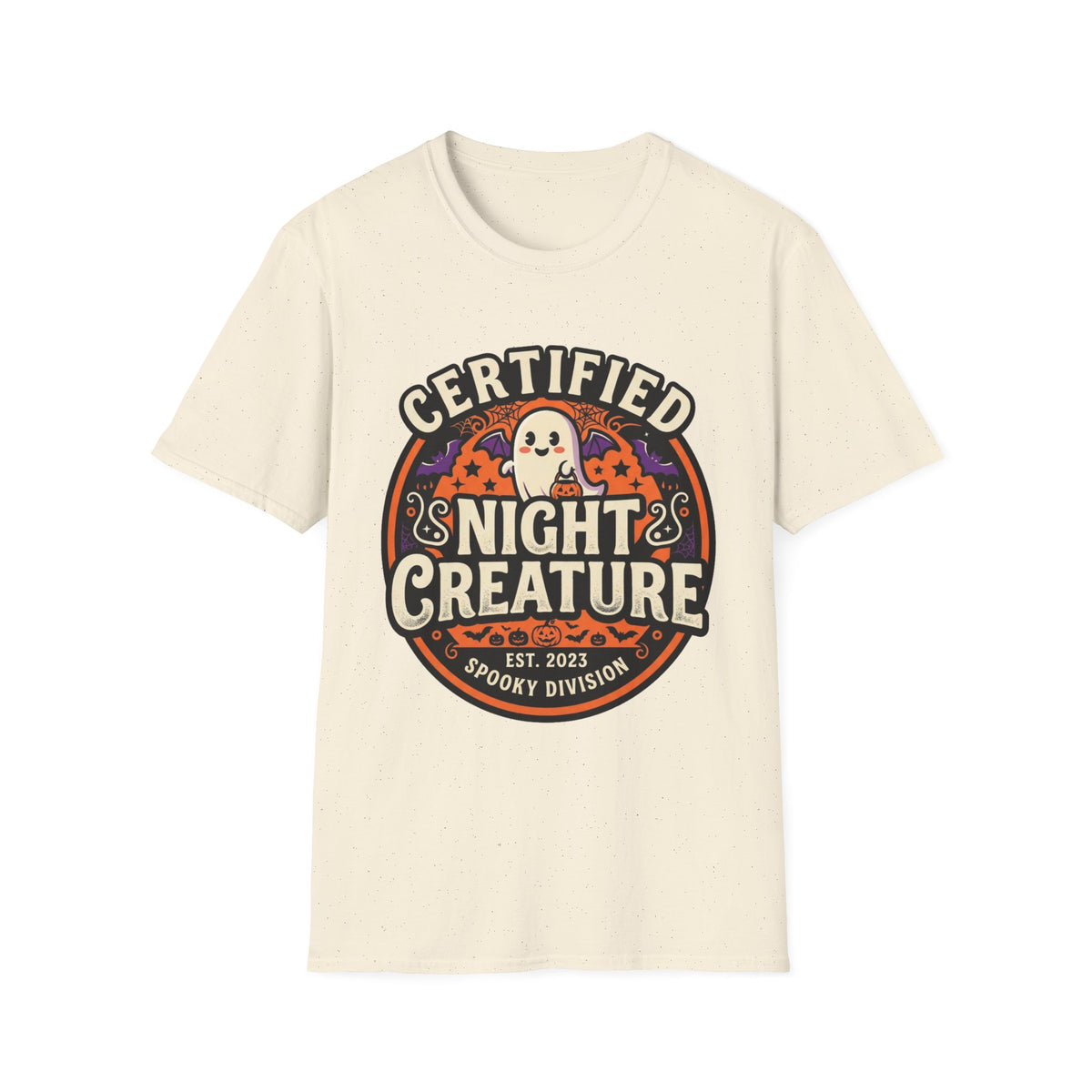 Certified Night Creature T-Shirt – Funny Halloween Bat Lover Tee - Trending Now - August 2026