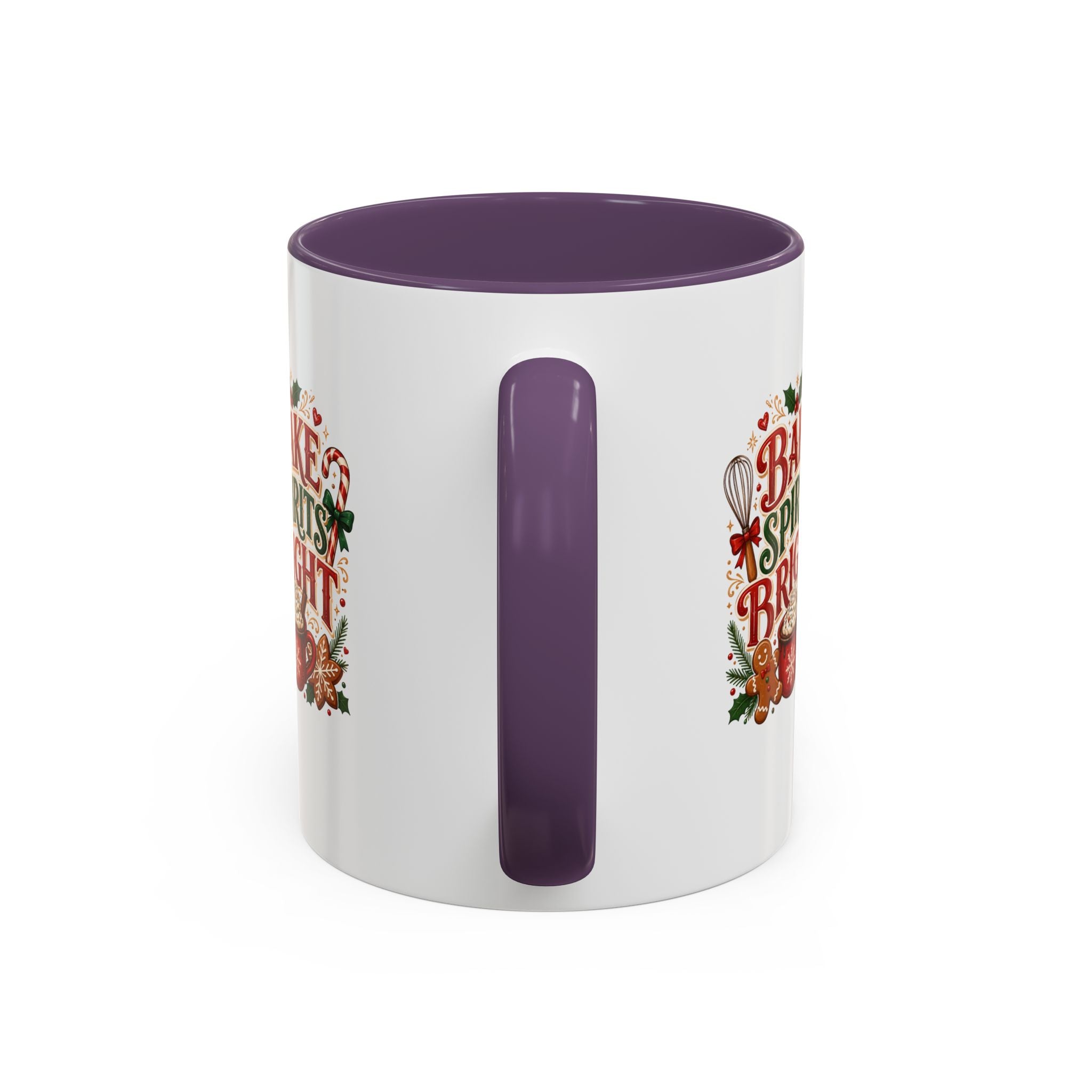 Bake Spirits Bright Coffee Mug — Christmas Baking Holiday Mug