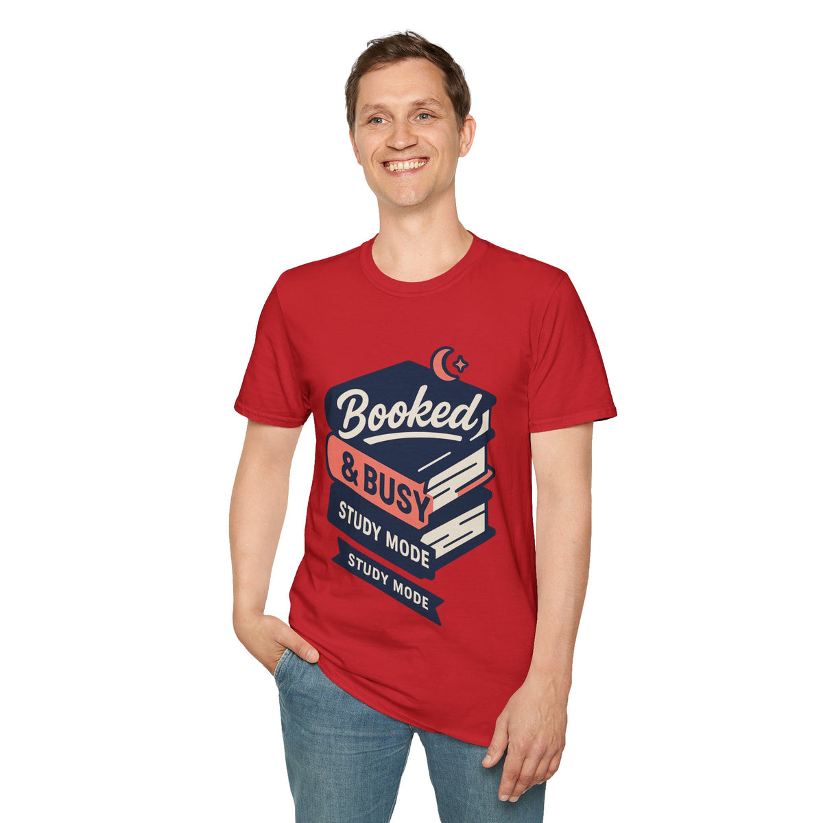 Booked & Busy T‑Shirt – Librarian/Book Lover Reading Gift - Trending Now - August 2026