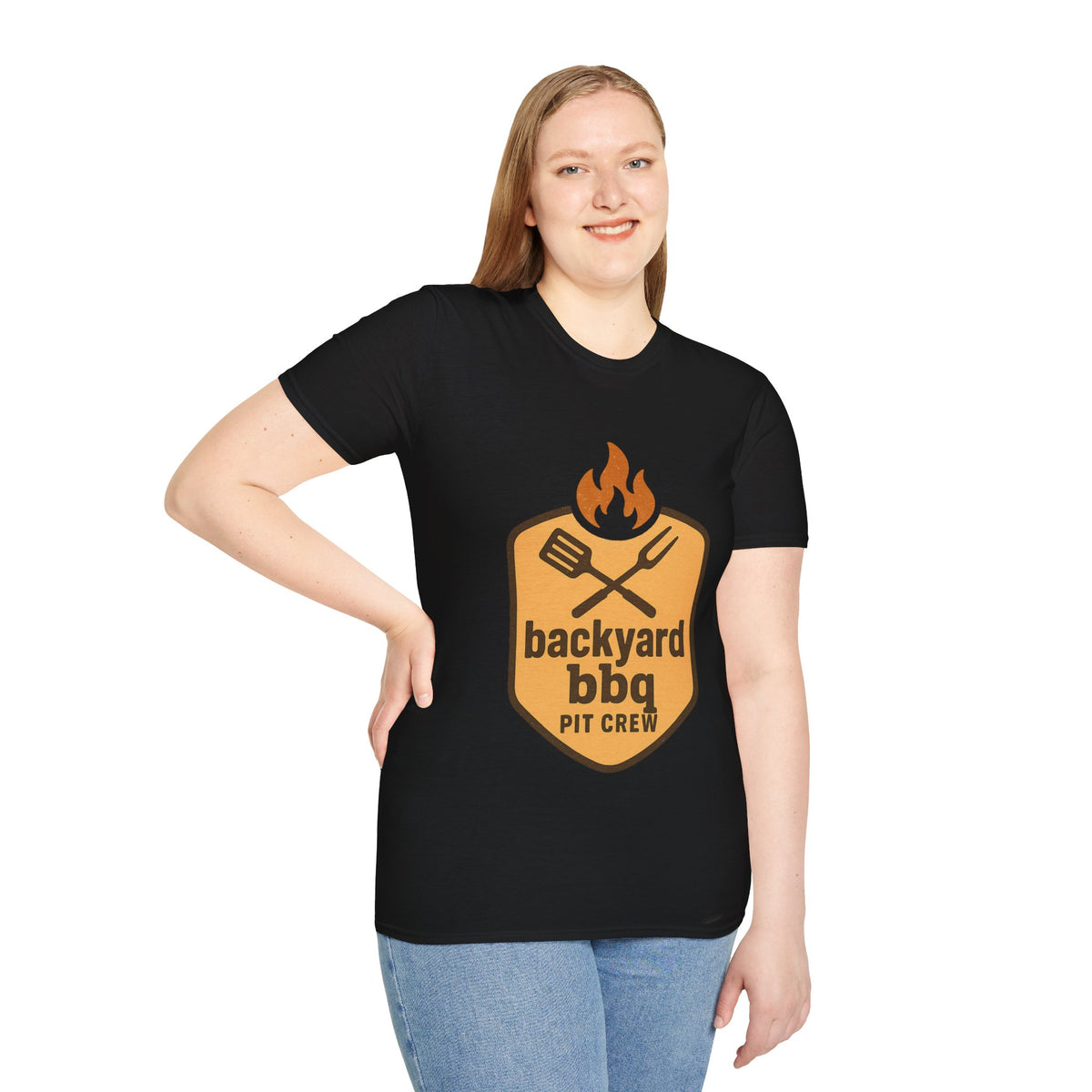 Backyard BBQ T-Shirt — Grilling Badge Tee - Trending Now - August 2026