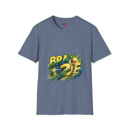 Brazil 25 T‑Shirt — Brazil Soccer World Cup Graphic Tee