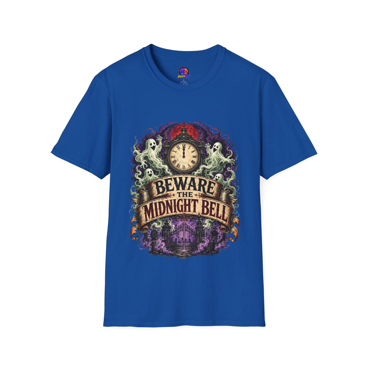Halloween Beware Of Midnight Unisex Softstyle T-Shirt