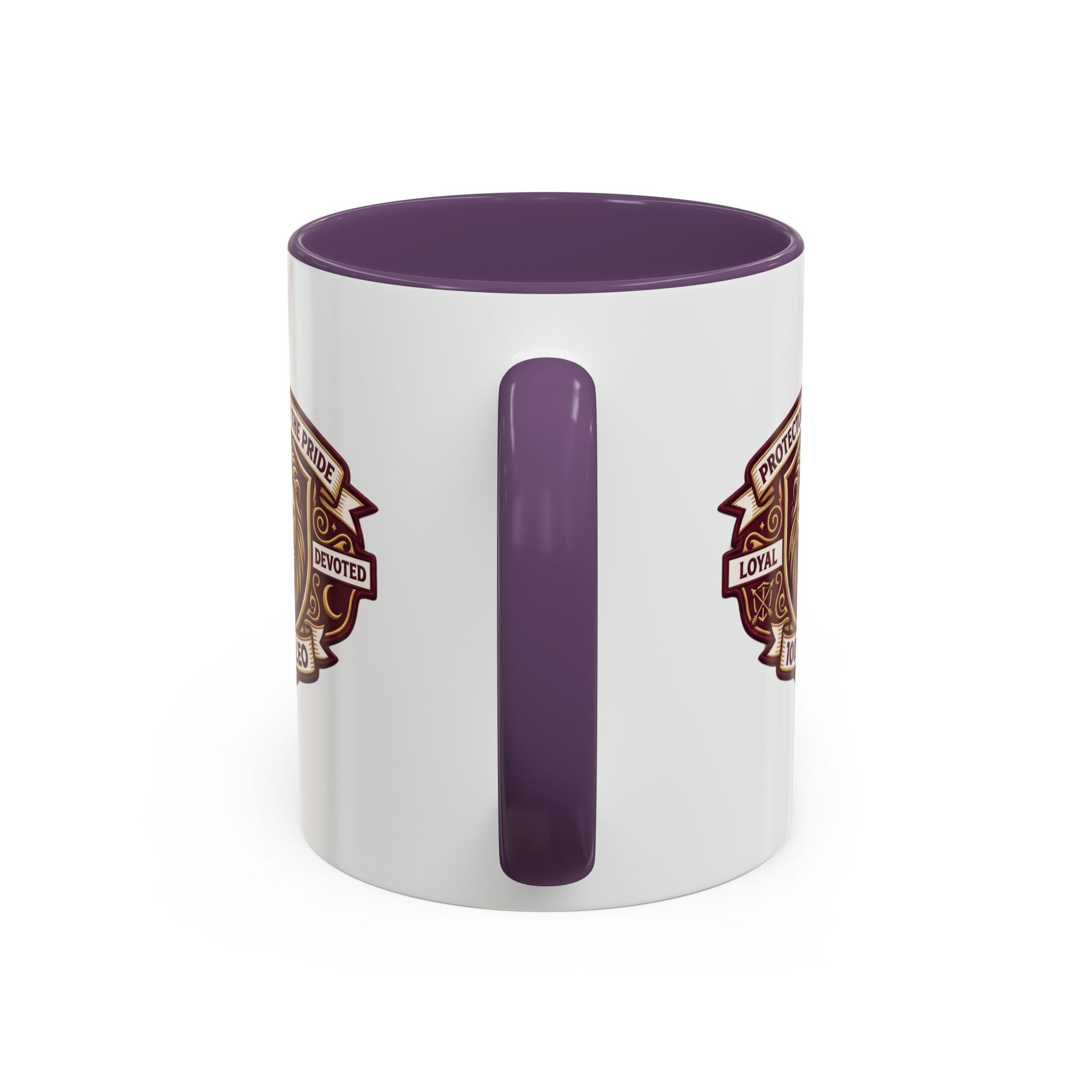 Leo Zodiac Coffee Mug — "Protector of the Pride" Lion Design (11/15 oz)