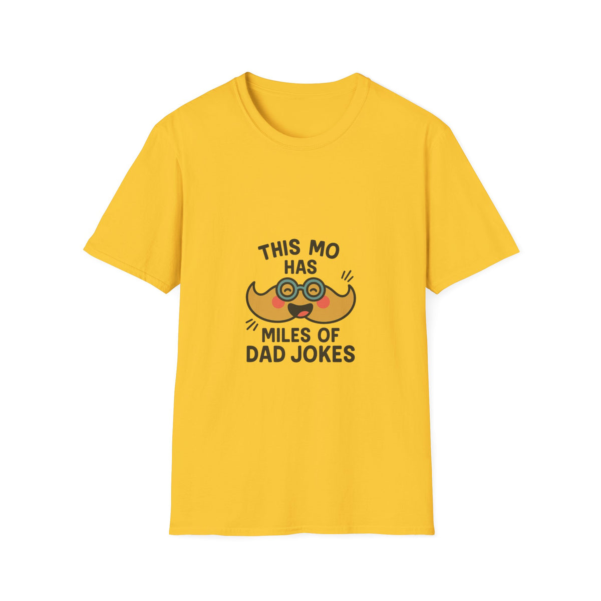 Dad Jokes T-Shirt — "This Mo Has Miles of Dad Jokes" Funny Father’s Day Tee - Trending Now - October 2026