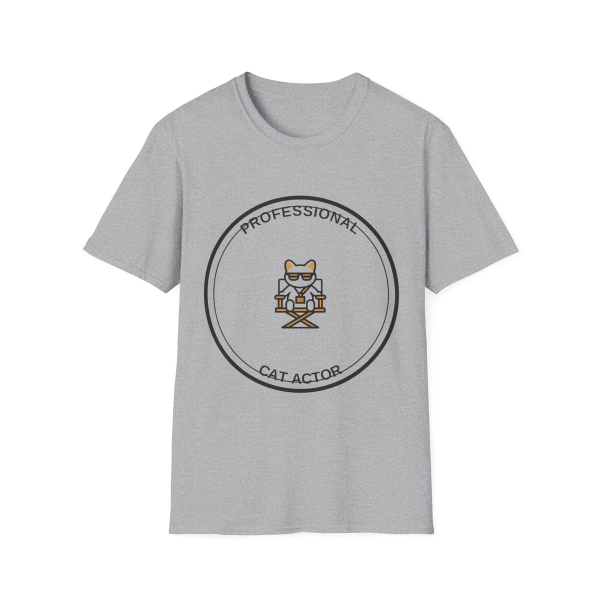 T-Shirt — "Professional Cat Actor" Graphic Tee - Trending Now - August 2026
