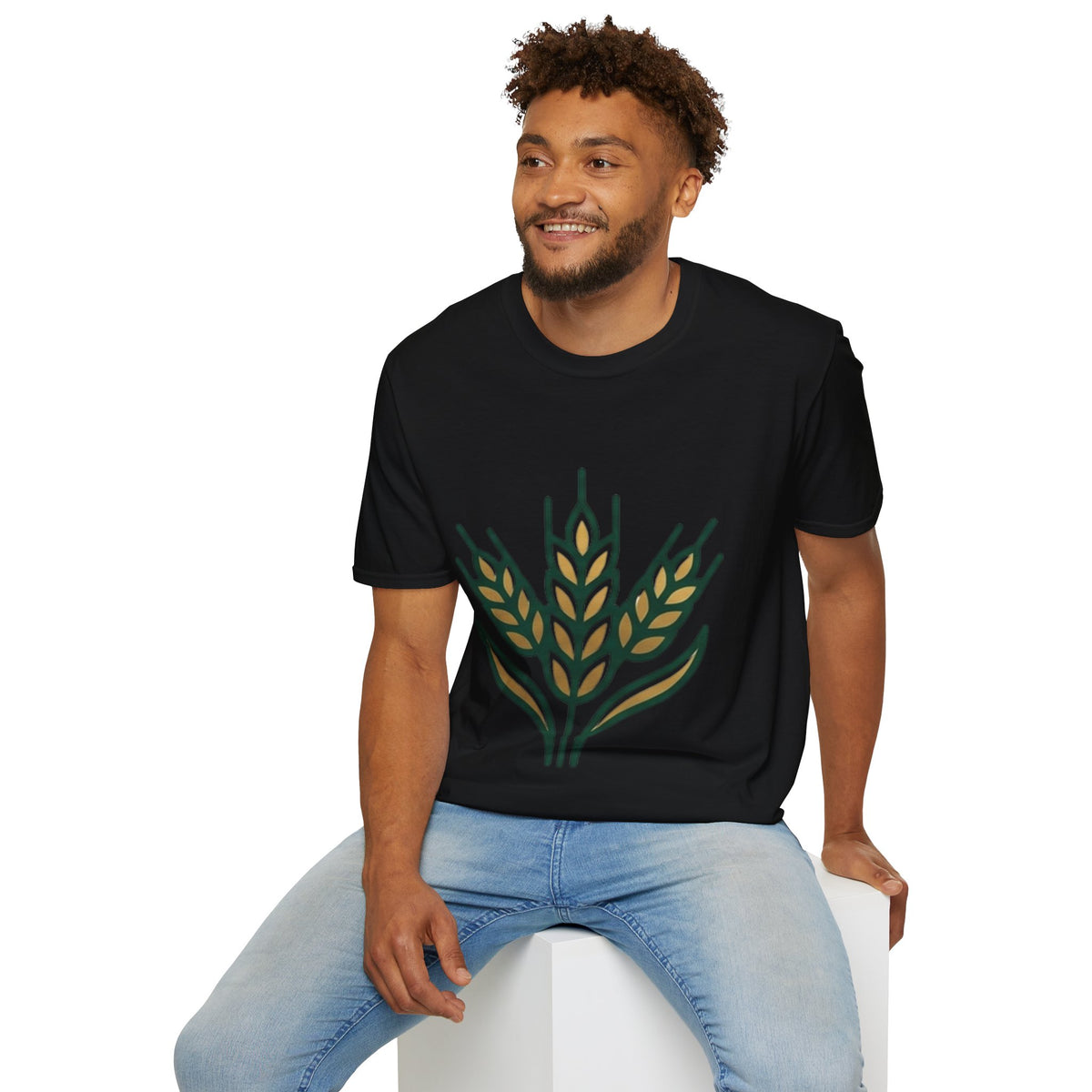 Virgo Zodiac Wheat Graphic T-Shirt