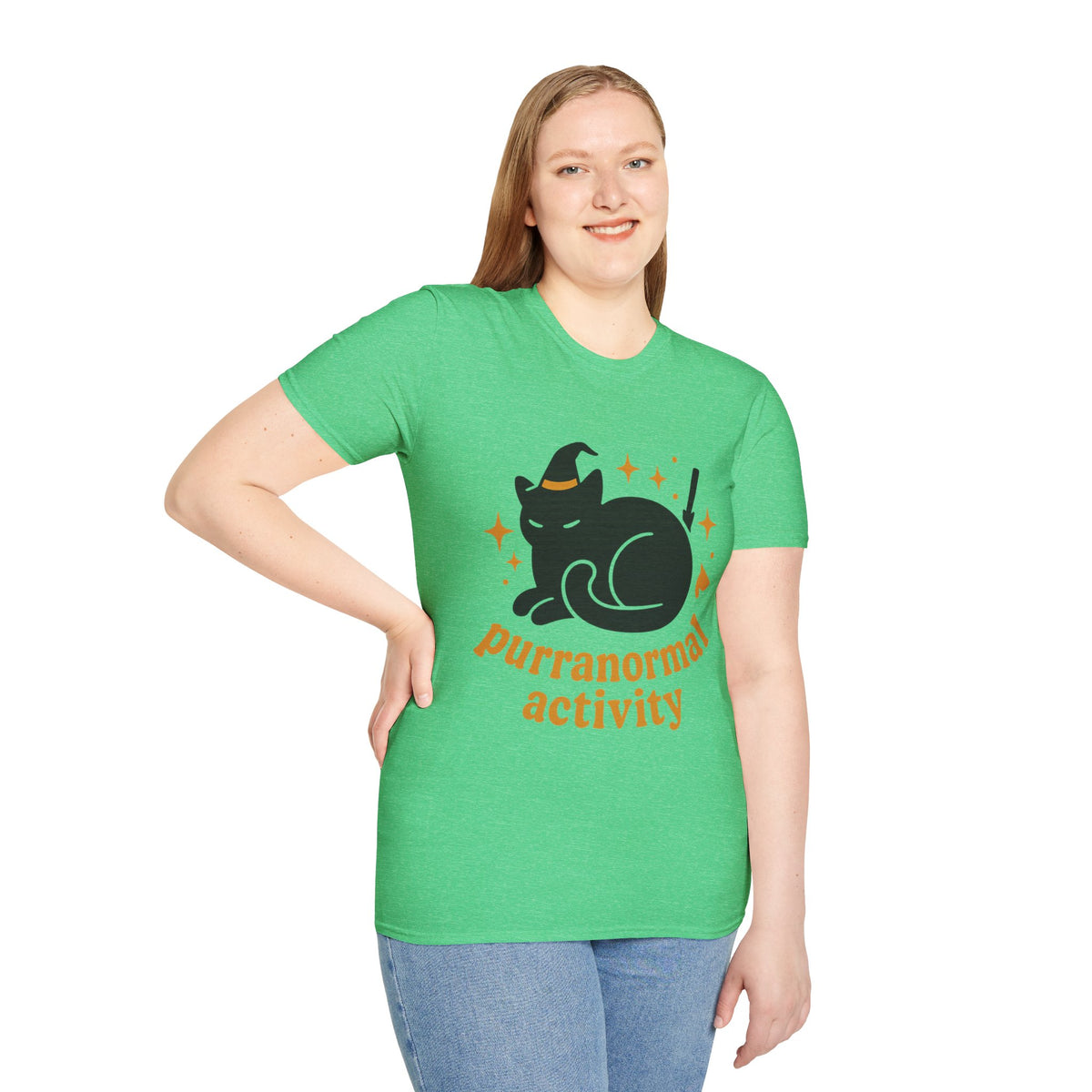 Paranormal Activity Circle T-Shirt — Cute Retro Ghost & Stars Tee - Trending Now - August 2026