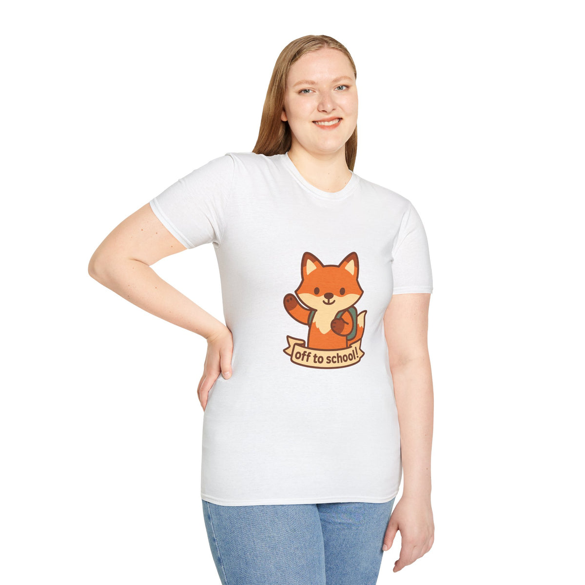 Cute Fox "Off to School" T-Shirt — Kids/Teacher Back-to-School Tee - Trending Now - August 2026